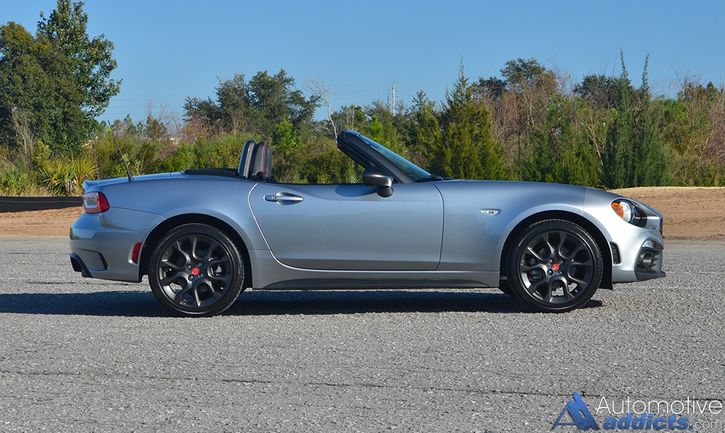 17 Fiat 124 Spider Abarth Review Test Drive Automotive Addicts