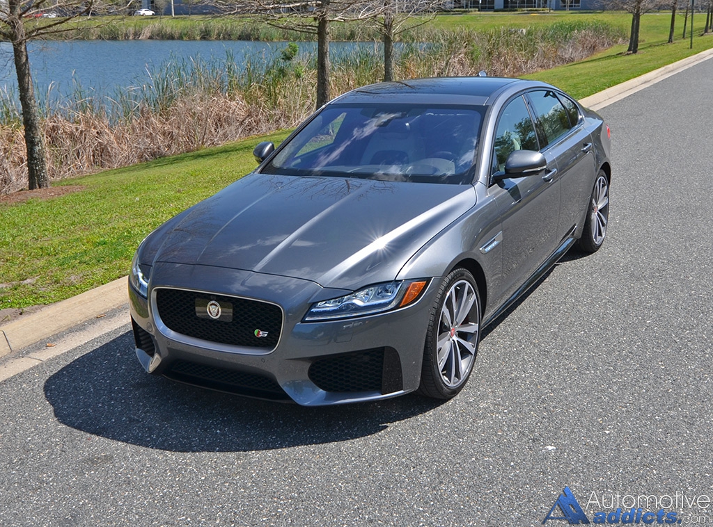 17 Jaguar Xf S Awd Review Test Drive Automotive Addicts