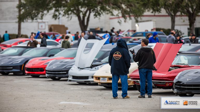 automotive addicts cars & coffee Jacksonville January 2018