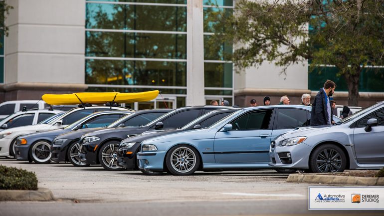 automotive addicts cars & coffee Jacksonville January 2018