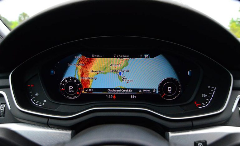 2018 audi a4 quattro virtual cockpit dash