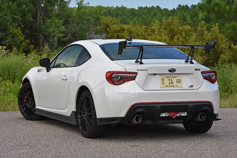 2018 subaru brz ts rear