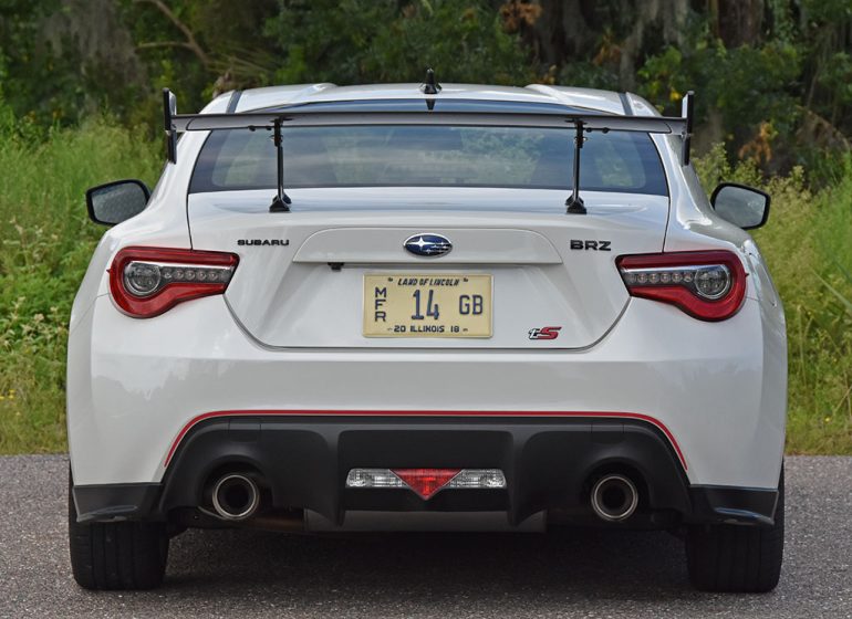 2018 subaru brz ts rear wing