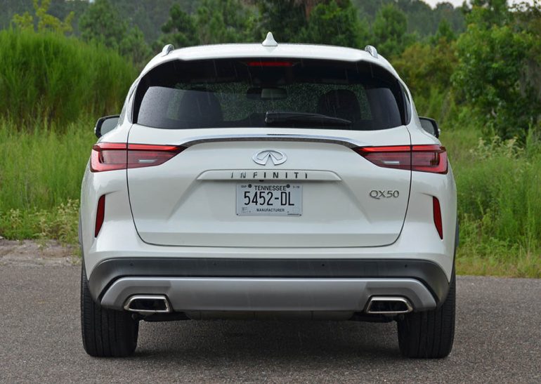 2019 infiniti qx50 rear