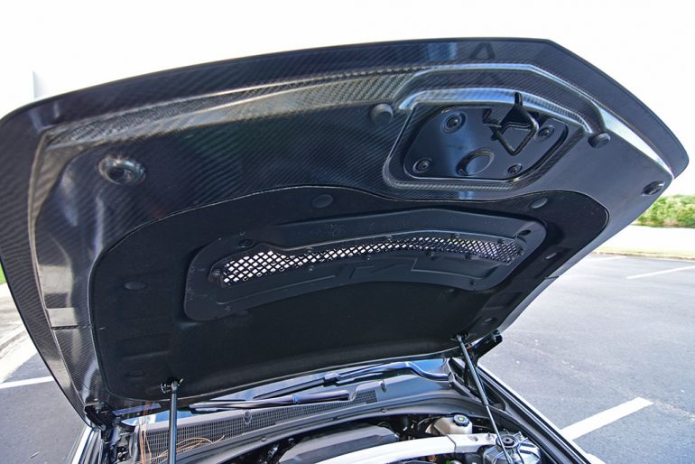2019 cadillac cts-v carbon fiber hood