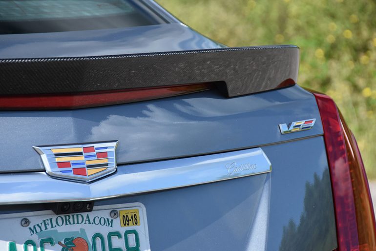 2019 cadillac cts-v carbon fiber spoiler