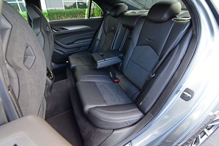 2019 cadillac cts-v rear seats