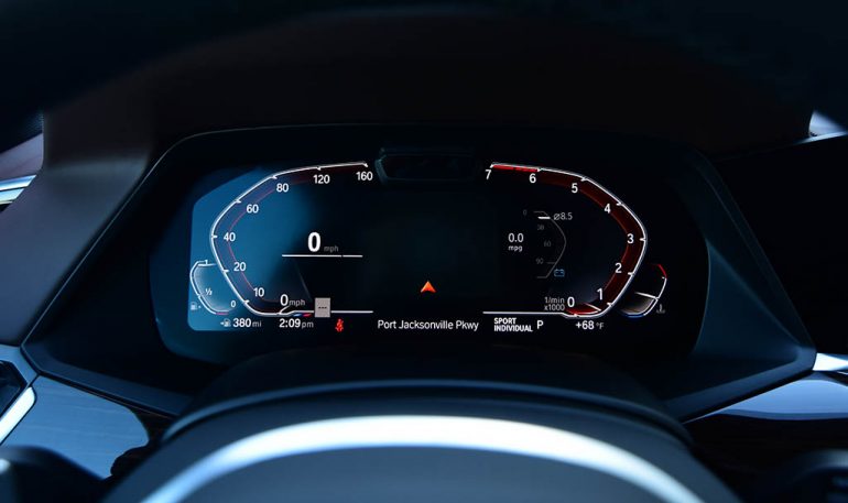 2019 BMW X5 xDrive50i gauge cluster