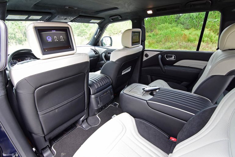 2019 infiniti qx80 limited cabin