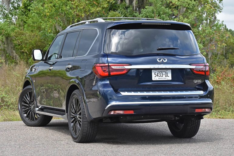 2019 infiniti qx80 limited rear