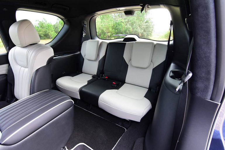 2019 infiniti qx80 limited third row seats