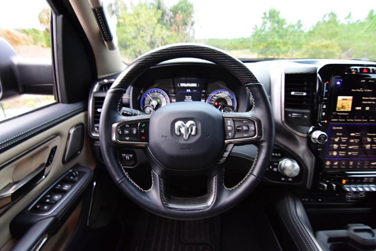 2019 ram 1500 crew cab v8 limited steering wheel