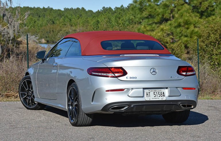 2019 mercedes-benz c300 cabriolet rear
