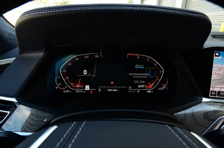 2019 bmw x7 gauge cluster