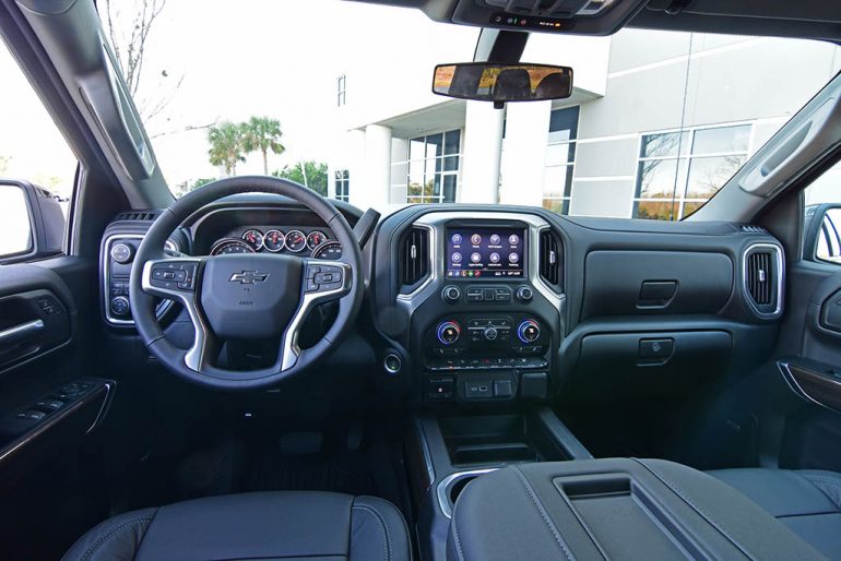 2019 chevrolet silverado rst dashboard