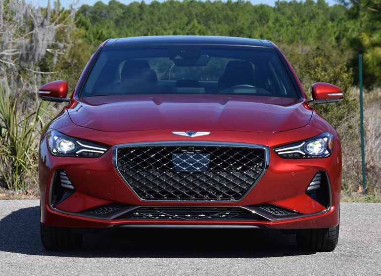 2019 genesis g70 3.3t sport front