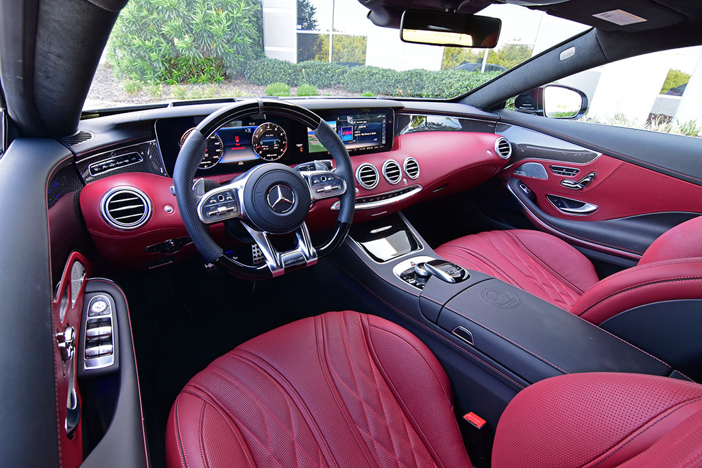 Mercedes S63 Amg Coupe 2019 Interior