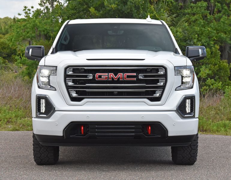 2019 gmc sierra at4 front