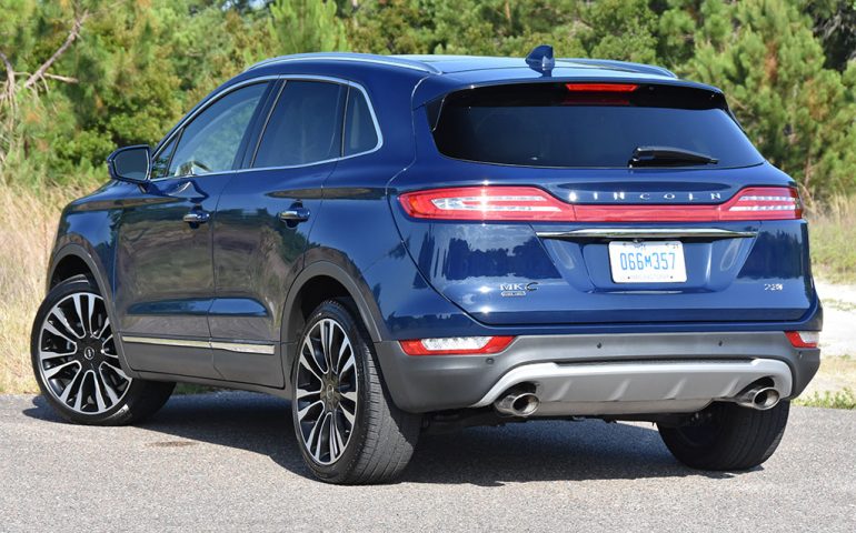 2019 lincoln mkc black label rear