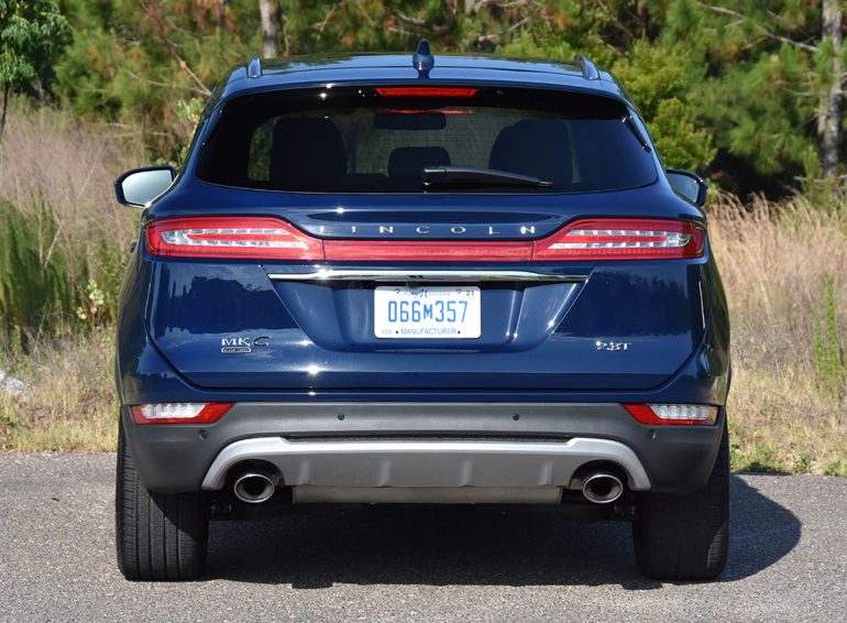 2019 lincoln mkc black label rear