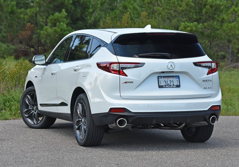 2020 acura rdx a-spec rear