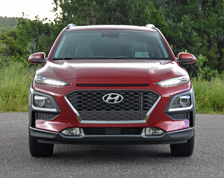 2019 hyundai kona front