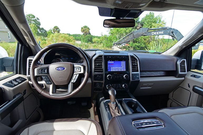2019 ford f-150 limited dashboard