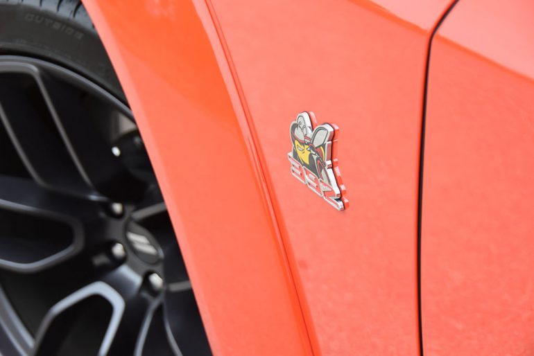 2019-dodge-challenger-rt-scat-pack-widebody-side-badge : Automotive Addicts