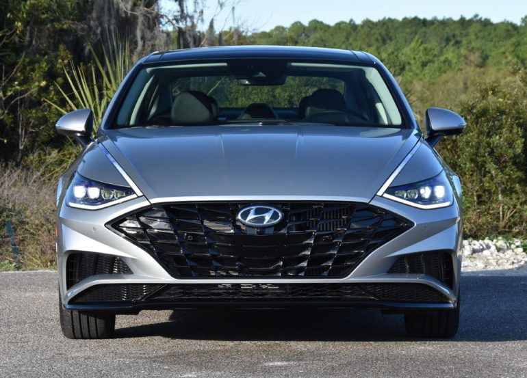 2020 hyundai sonata limited front
