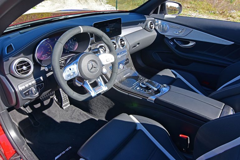 2020 mercedes-amg c63 s cabriolet interior