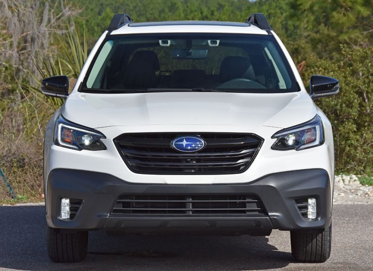 2020 subaru outback front