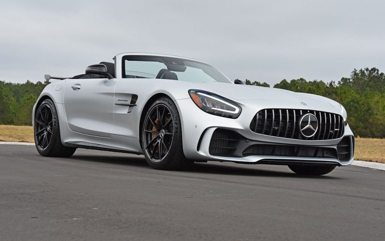 mercedes-amg gt r roadster profile