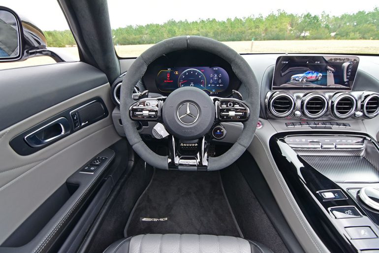mercedes-amg gt r roadster steering