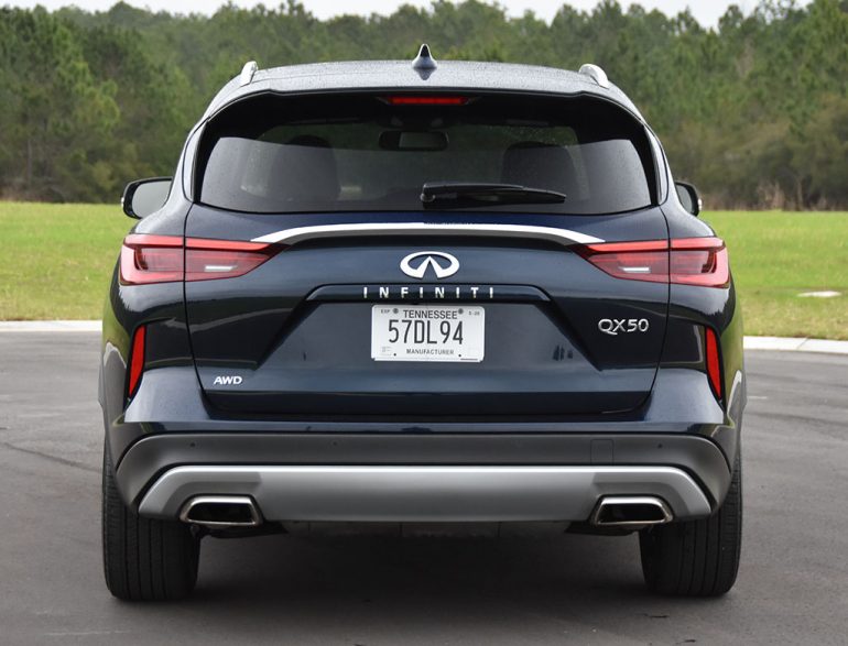 2020 infiniti qx50 autograph back