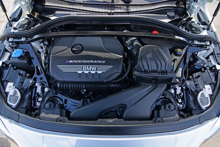 2020 bmw m235i gran coupe turbo engine