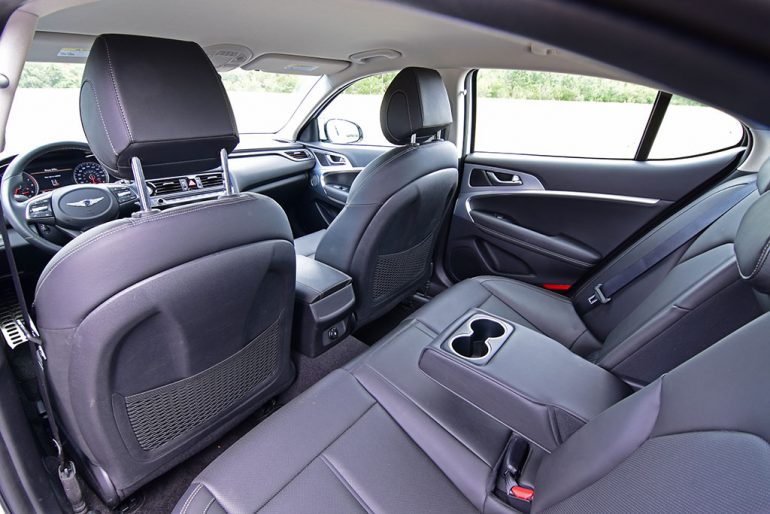 2020 genesis g70 sport manual cabin