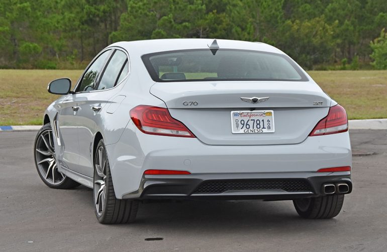 2020 genesis g70 sport manual back