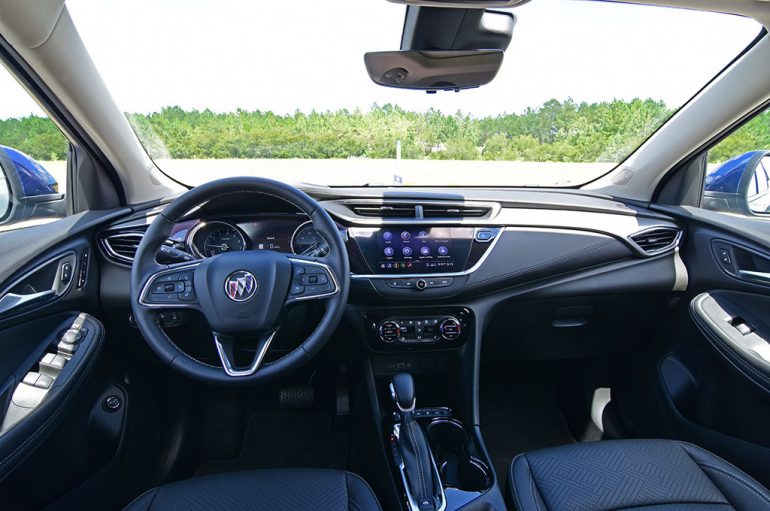 2020 buick encore gx dashboard