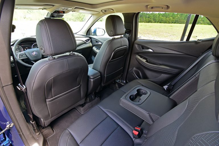 2020 buick encore gx cabin