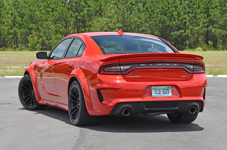 2020 dodge charger srt hellcat widebody rear