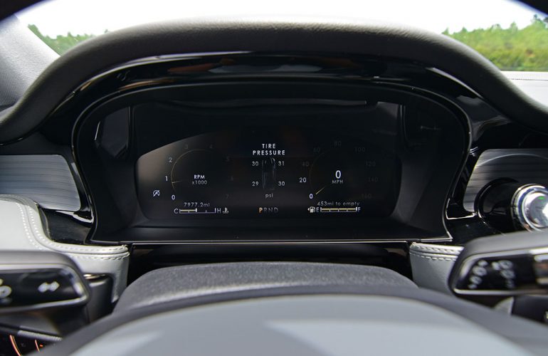 2020 lincoln corsair gauge cluster
