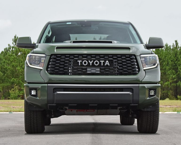 2020 toyota tundra trd pro front