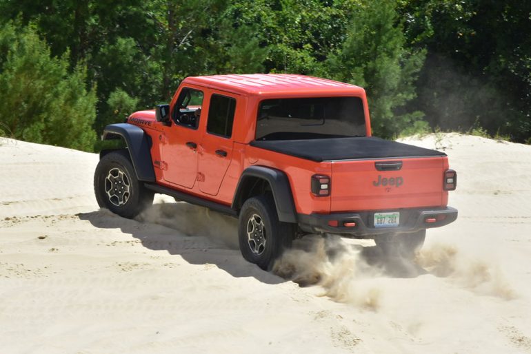 2020 jeep gladiator mojave sand dunes