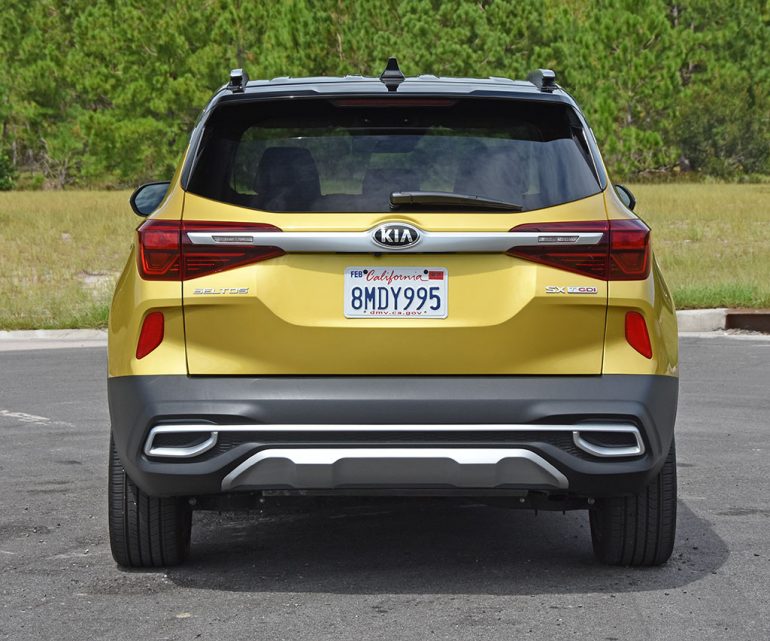 2021 kia seltos sx turbo awd rear
