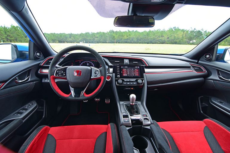 2020 honda civic type r dashboard