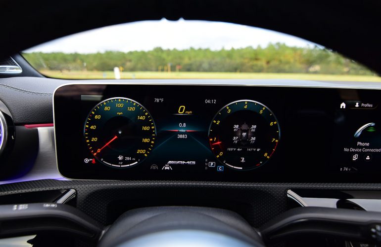 2020mercedesamgcla45gaugecluster Automotive Addicts