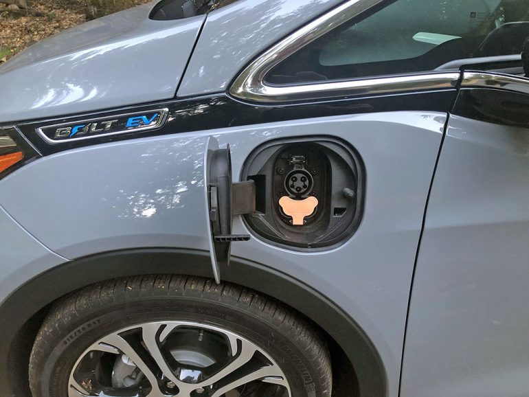 2020 chevrolet bolt ev charge port