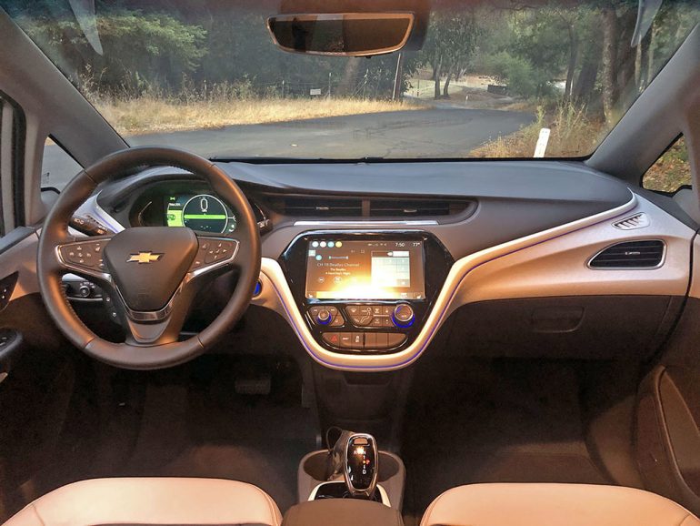 2020 chevrolet bolt ev dashboard