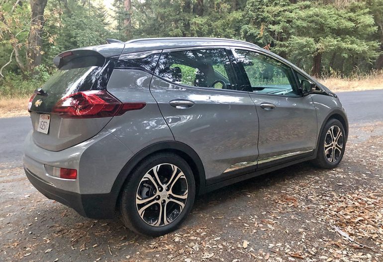 2020 chevrolet bolt ev rear side