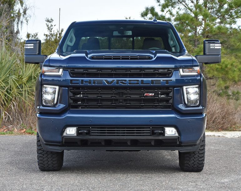 2021 chevrolet silverado 2500HD diesel front